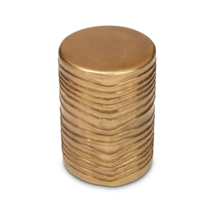 Premium Gold Metal <b>Stool</b> With White Marble Top Contemporary Living Room Furniture Decorative Home Accent Piece - Product Image 6