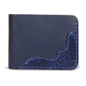 Portefeuille élégant pour homme en cuir véritable de haute qualité, léger, avec logo personnalisé, porte-cartes haut de gamme, fabrication OEM - Product Image 1