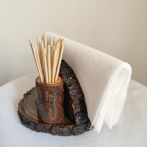 Porta Palillos de Bambú, Dispensador de Palillos de Madera Reutilizables, Contenedor para Palillos, Decoración Única para el Hogar - Product Image 6