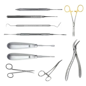 Ensemble d'instruments chirurgicaux médicaux professionnels MIANBRO ENTERPRISES, en acier inoxydable, outils manuels, kit certifié CE classe I, réutilisable - Product Image 4