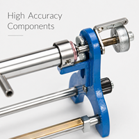 Reliant Lab Linear Expansion Apparatus Horizontal | Stainless Steel Rod Thermal Expansion Equipment Electronic Gauge Physics Lab