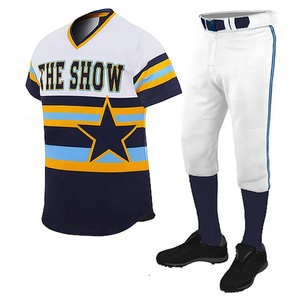 Maillot de baseball York imprimé et brodé, personnalisé, impression numérique, respirant, séchage rapide, grande taille, unisexe, logo Anti Technics, Royaume-Uni - Product Image 1