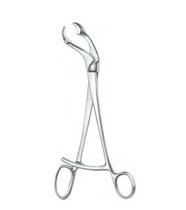 Pinzas para Huesos Verbrugge de Acero Inoxidable con Logotipo Personalizado, 17.5 cm, Reutilizables, Instrumento Quirúrgico Ortopédico Manual - Product Image 1
