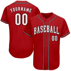 Wholesale Best Selling OMMIZ INDUSTRY Custom Crimson Pinstripe <b>Gold</b>-White Authentic Baseball Jersey - Product Image 4