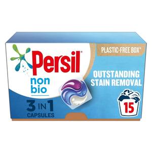 Capsules Persil PowerCaps - Détergent à lessive anti-taches, 50 unités, prix réduit - Product Image 1