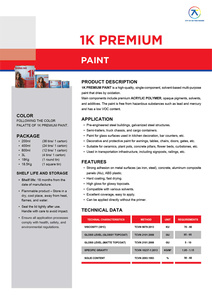 Reliable Industrial 1K Liquid Topcoat High Grade Anti-corrosion Shiny Gloss for <b>Strong</b> <b>Adhesion</b> High Surface Coverage for Road - Product Image 3