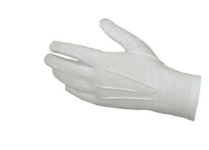 ถุงมือทางการสีขาวสำหรับผู้ชาย 1 คู่ ถุงมือสำหรับใส่ชุดหรูหรา ถุงมือใส่ชุดพร้อมโลโก้สั่งทำได้ สำหรับทั้งชายและหญิง - Product Image 3