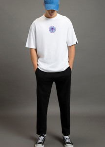 เสื้อยืดคอตตอนผู้ชายพิมพ์ลาย DTF แบบกำหนดเอง คุณภาพพรีเมียม คอกลม สวมใส่สบาย ระบายอากาศได้ดี เนื้อผ้านุ่ม ผู้ผลิตแบบ OEM และ ODM - Product Image 4