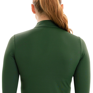 Chemises d'équitation pour femmes de haute qualité OEM, manches longues, sous-vêtement d'équitation, hauts de concours, coton/polyester, personnalisables - Product Image 5