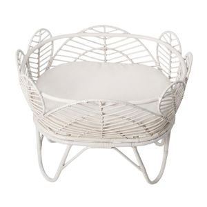 Hot Sale White Rattan Crib Nursery Room Factory Price Wholesale Cheap High Quality Peted Design Baby <b>Bed</b> - Product Image 1
