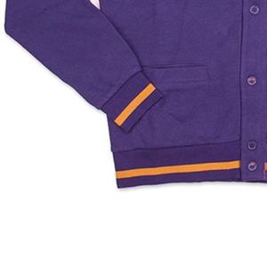 Winter <b>Cardigan</b> for Men Women V-Neck Embroidered Logo Casual Knitted Patchwork Design Applique Sorority Fraternity - Product Image 5