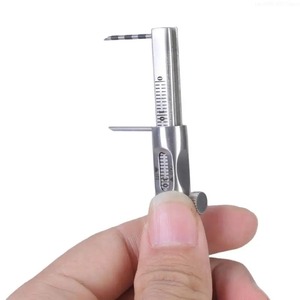 Calibre osseux chirurgical dentaire en acier Castroviejo BSI-RE-8521, poignée ergonomique, 12 positions de mâchoires, certifié CE Classe II, manuel - Product Image 5