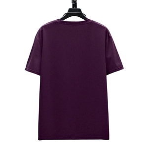 T-shirt décontracté à col rond et manches courtes pour homme – Motif lettres, coupe ajustée, doux et confortable – Idéal pour l'été – Vente en gros - Product Image 2