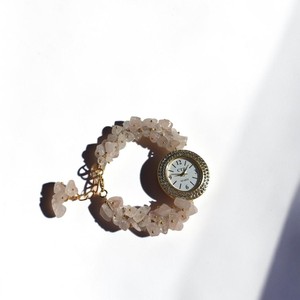 Crystal Stone Bracelet Watch With Rhinestone Dial Handmade Fashion Jewelry Multicolor Beads Casual Accessory - Product Image 3