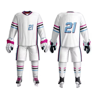 Uniformes de hockey sobre hielo al por mayor, personalizados con logotipo, uniformes deportivos casuales para equipos, uniformes de hockey sobre hielo sublimados en venta - Product Image 4