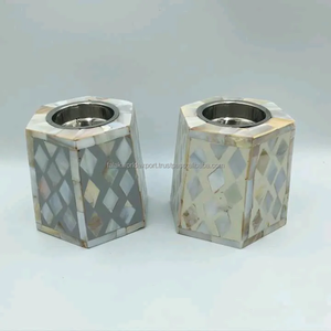 Bien hecho a mano Medkhan Bone Inlay T Light Calidad superior Decoración del hogar Muebles Candelabros Uso para la decoración del hogar por FWE - Product Image 4