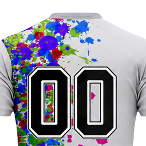 Uniforme de Voleibol Sublimado Multicolor Blanco, Conjunto de Camiseta de Manga Corta y Pantalones Cortos, Ropa Deportiva Personalizada para Equipos, Ropa para Partidos Atléticos - Product Image 5