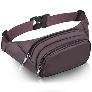 Sac banane sport RABUSH SPORTS en cuir véritable noir 50-70L, personnalisé, design sur mesure, poches zippées de haute qualité - Product Image 6