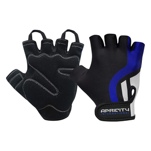 Guantes Deportivos Ligeros Unisex de Medio Dedo, Antideslizantes, con Doble Costura, Palma de Cuero Transpirable, para Gimnasio y Levantamiento de Pesas - Product Image 1