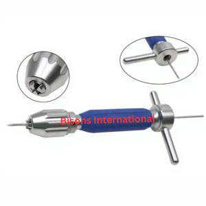 Portabrocas Universal para Cirugía General con Certificación CE de Bisons International, Instrumento Quirúrgico Ortopédico - Product Image 4
