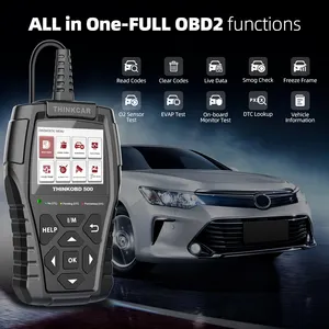 Otomatik Obd2 tarayıcı otomotiv Obd2 sürüm tanı ömür boyu ücretsiz güncelleme için THINKCAR THINKOBD 500 araç teşhis araçları