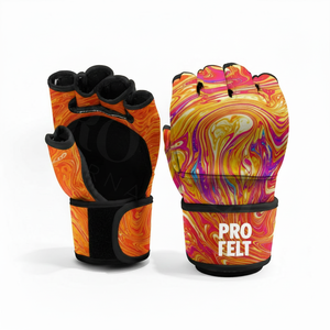 Guantes de Sparring de Cuero Duraderos para Artes Marciales, Taekwondo y Kickboxing, Acolchados, Ligeros y Cómodos, sin Dedos, para Adultos - Product Image 3