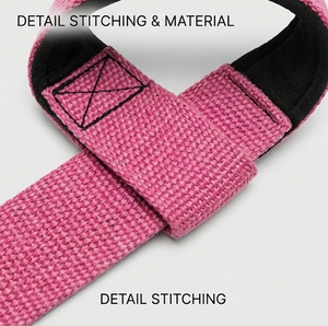 Correas de Levantamiento de Pesas, Correas de Entrenamiento, Correas de Soporte para Muñecas, Correas de Alta Resistencia para Levantamiento de Pesas, Unisex - Product Image 3