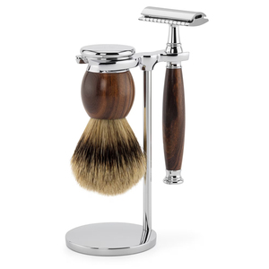 Support de rasoir et de brosse à raser en acier inoxydable durable de haute qualité pour hommes, pour rasage humide, OEM ODM - Product Image 4