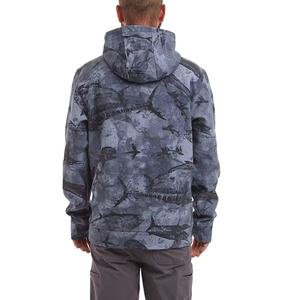 High Quality <b>Men's</b> Lightweight 100% Polyester UPF 50+ Fishing Hoodies New Outdoor Pullover Breathable Windproof - Product Image 3