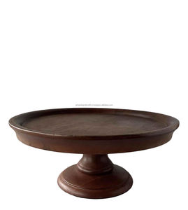 Plateau de service économique en bois naturel poli de taille personnalisable - Product Image 1