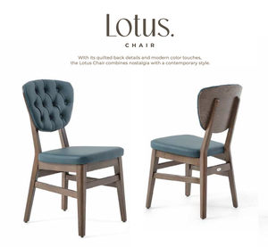 Modern Upholstered Dining Chair Solid Wood Frame Tufted <b>Back</b> <b>Cushioned</b> Seat Microfiber Fabrics Indoor Home Dining Room Furniture - Product Image 1