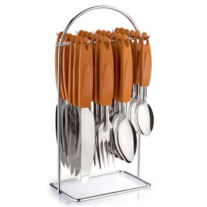 Ensemble de couverts en acier inoxydable robuste Collection de couverts de qualité supérieure pour les banquets de restauration professionnels et les repas raffinés - Product Image 2