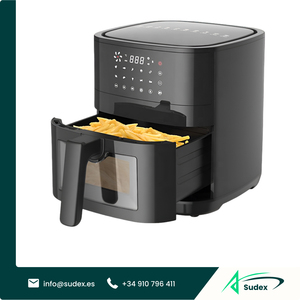 Friteuse à air électrique Sudex CKZ-2112B 5L XL sans huile pour une cuisson saine avec système de chauffage rapide pour la cuisine domestique - Product Image 1