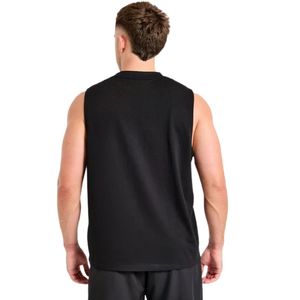 Camiseta sin mangas para hombre, camiseta deportiva sin mangas, mezcla de algodón, chaleco de entrenamiento, ropa deportiva transpirable, ropa de verano, venta al por mayor - Product Image 2