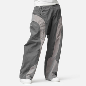 Pantalones Deportivos Colorblock para Hombre con Logotipo Personalizado, Pantalones de Chándal de Nailon y Poliéster, Bolsillo Tipo Paracaídas, Secado Rápido, Ropa Deportiva Ligera - Product Image 2