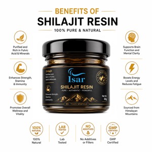 Résine de Shilajit Pur de l'Himalaya 30g, 100% Authentique et Naturelle, Qualité Supérieure pour l'Énergie et la Vitalité - Product Image 3