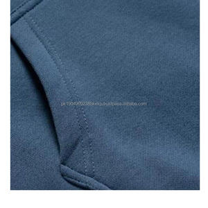 เสื้อฮู้ดดี้ผู้ชายผ้าฝ้ายเฟรนช์เทอร์รี่ทรงโอเวอร์ไซส์แบบหนา ไหล่ตก ผ้าถักเรียบ ไม่มีลาย สั่งทำได้ พร้อมสกรีนโลโก้ - Product Image 4