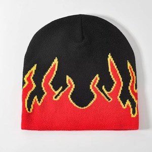 Fashionable Custom Knitted <b>Beanies</b> Winter Cap Soft Acrylic Unisex <b>Beanie</b> Hat For Streetwear Brands And Promotional Use - Product Image 1