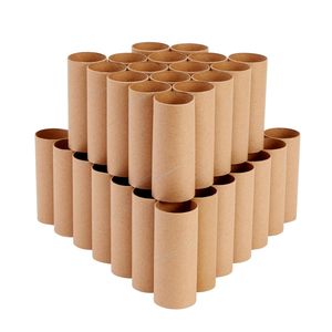 Kraft Paper Brown Cardboard Paper Tubes Use for Express <b>Packaging</b> Paper Tube <b>Textile</b> Roll Core VINAGREEN PACK - Product Image 1