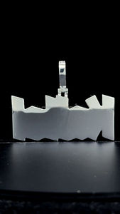 Pendentif en diamant Hiphop direct de la manufacture Pendentif en diamant Moissanite VVS en argent sterling 925 - Product Image 5