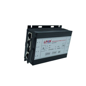 Module de protection réseau 100 Mbps Cat5 RJ45 avec protection contre les surtensions Ethernet intégrée et protection contre la foudre PoE 24V - Product Image 6
