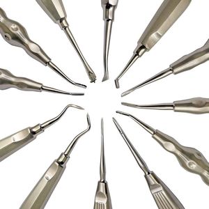 Kit d'examen dentaire de 3 pièces : 1 pince collégiale, 1 manche de miroir dentaire et 1 sonde – Instruments médicaux pour étudiants en hygiène dentaire - Product Image 4