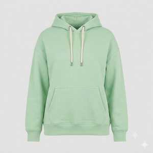 Sudadera con Capucha Personalizada Verde Menta, Transpirable, de Secado Rápido, de Algodón, Estilo Urbano, Unisex, Bordada, al por Mayor - Product Image 1