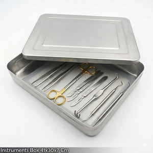 Premium Quality Instruments <b>Box</b> 41x30x7 Cm Stainless Steel High Quality Surgical Instruments Hospital Holloware Ce Approved - Product Image 1