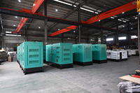 Générateurs diesel silencieux 50 kW, 60 kW, 70 kW, 100 kVA, alimentés par un moteur Caterpillar refroidi par eau, dynamo triphasée, groupe électrogène de secours industriel