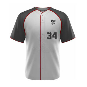 Uniforme de baseball sur mesure pour les sports d'équipe avec maillot et pantalon disponibles dans toutes les couleurs et tailles - Product Image 2