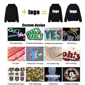 Sudadera de Lujo de Fábrica OEM, 100% Algodón, Gruesa, Estilo Urbano, Unisex, con Logotipo Personalizado, Sudadera Lisa de Cuello Redondo Extra Grande para Hombre - Product Image 4