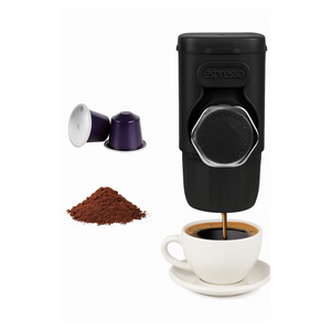 Cafetera Eléctrica Portátil 2 en 1 de 100 ml para Cápsulas de Espresso, Mini Cafetera USB para Viajes al Aire Libre CM-T07 - Product Image 2