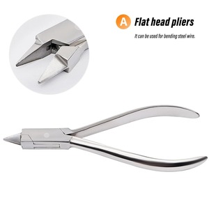 Stainless Steel Orthodontic <b>Pliers</b> Arch Bending Forceps Surgical Instrument <b>Set</b> Manual CE Certified Class II General Surgery - Product Image 6