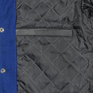 Men's Best High Quality <b>Thin</b> Wool Varsity <b>Puffer</b> <b>Jacket</b> Fashionable New Sports Wear Plus Size Letterman Winter Season - Product Image 4